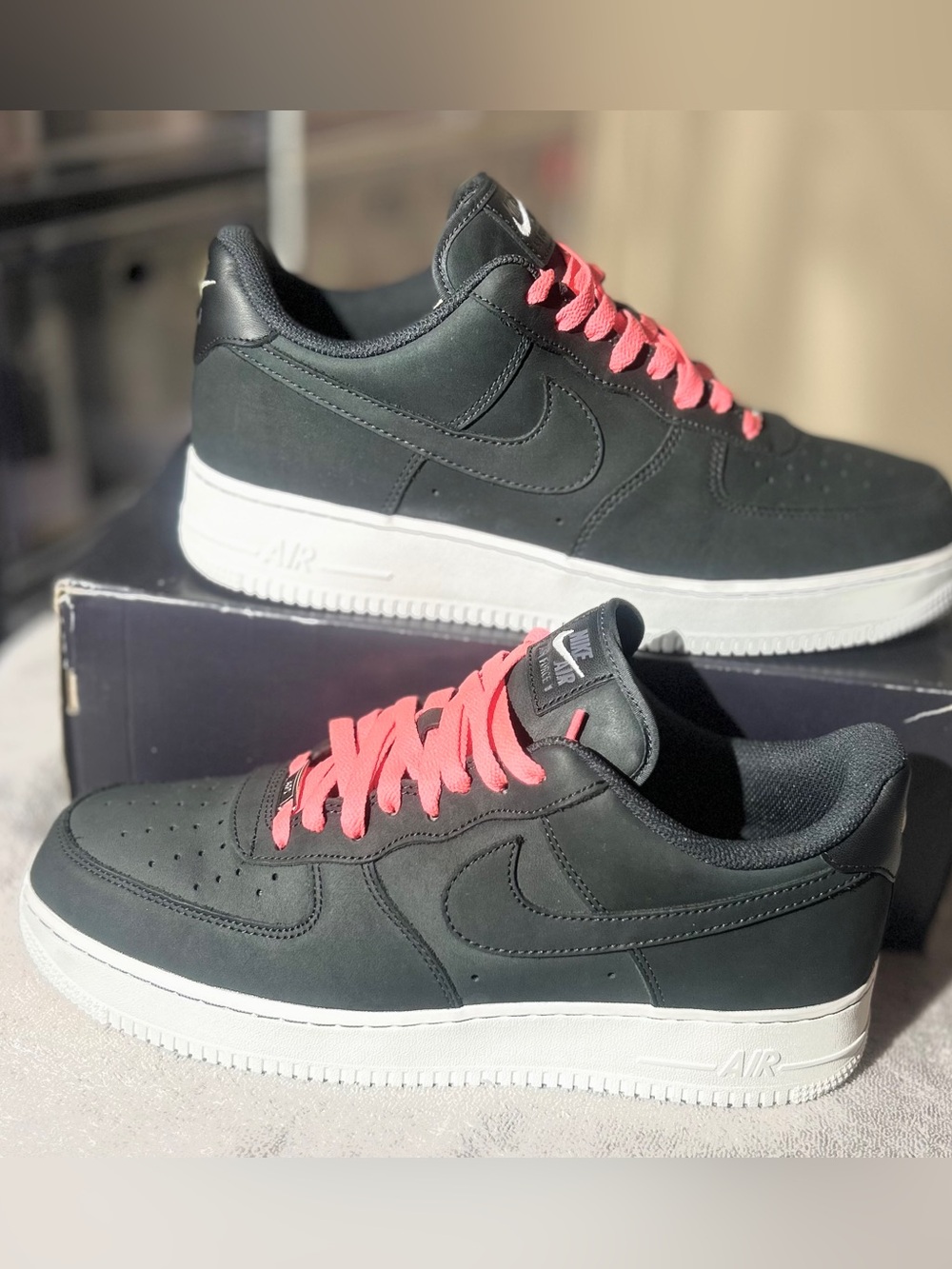 the Nike Air Force 1 Low LX "Off-Noir" (Style Code: DQ8571-001). Replacement box